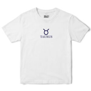 Taurus Zodiac T-Shirt in White