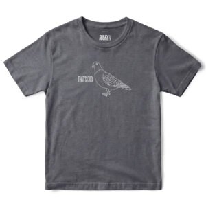 That's Coo Pigeon T-Shirt in Charcoal