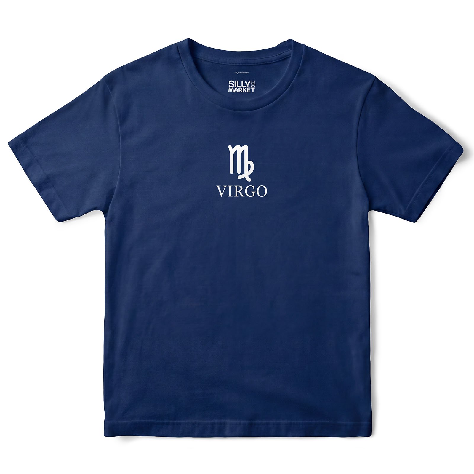 Virgo Zodiac T-Shirt in Navy