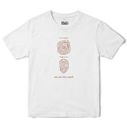We Are The Earth T-Shirt in White