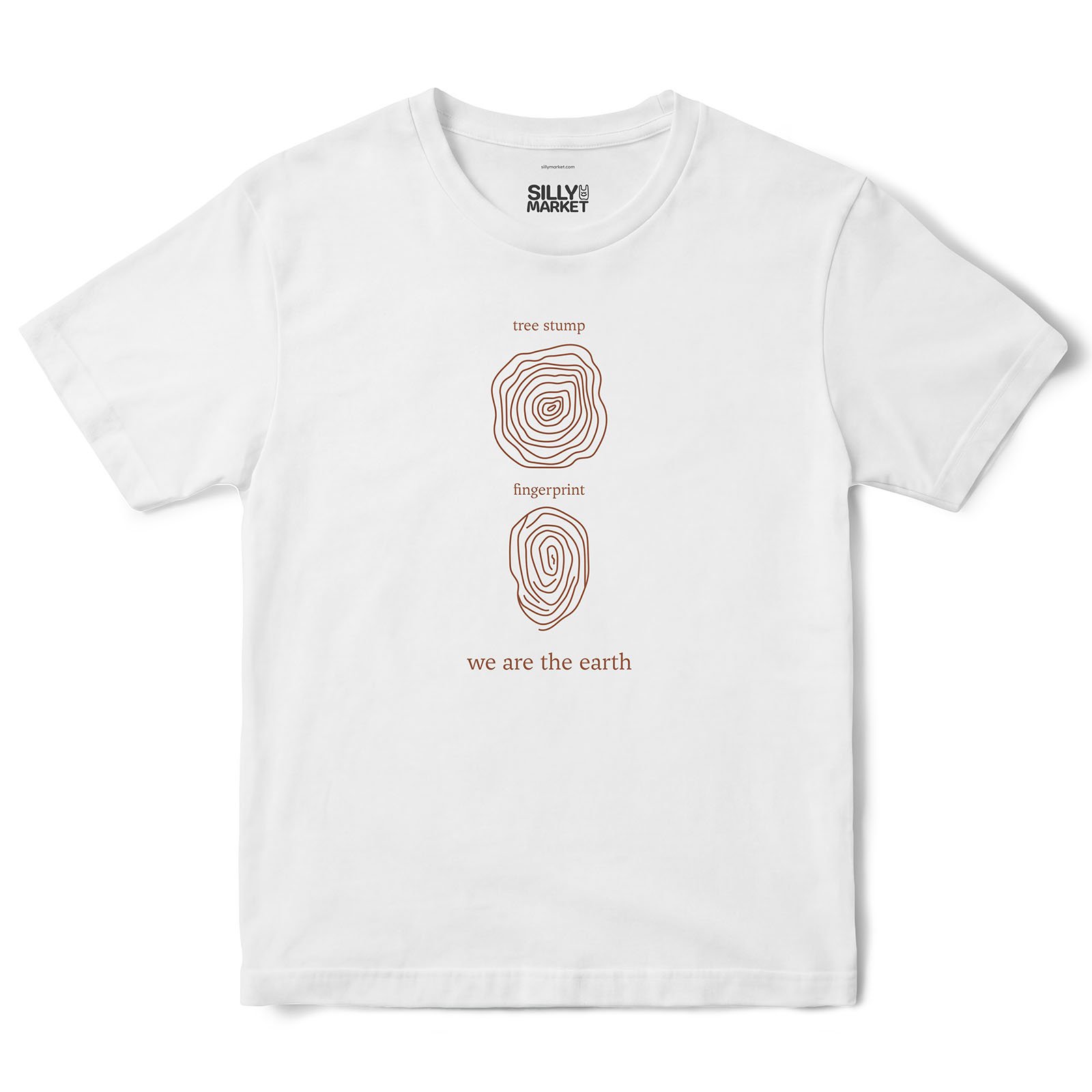 We Are The Earth T-Shirt in White