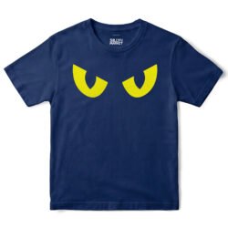 Yellow Eyes T-Shirt in Navy