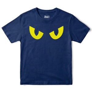 Yellow Eyes T-Shirt in Navy