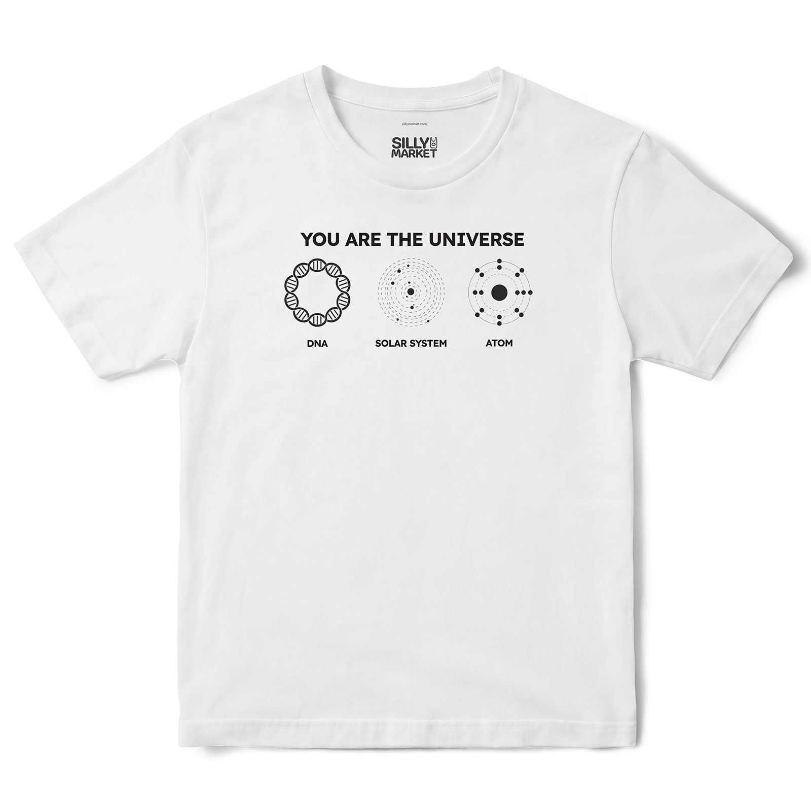 You Are The Universe T-Shirt in White